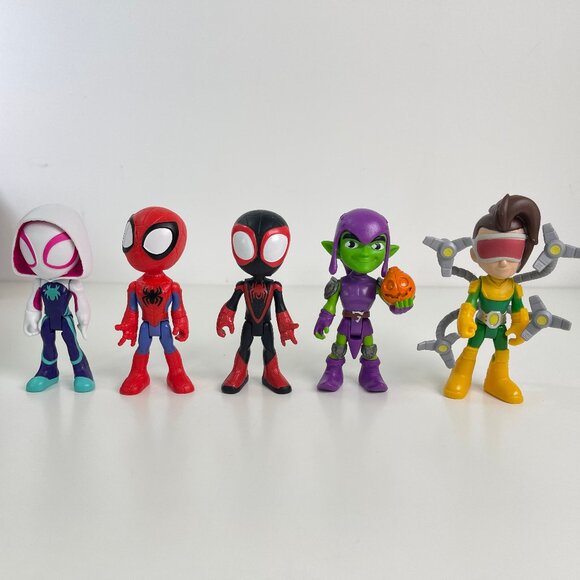 Spidey and His Amazing Friends Web Squad Figure Collection - Picture 1 of 2